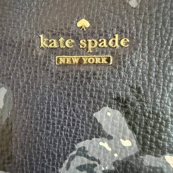 Kate Spade EUC  Briar Lane Night Rose 
Meena Satchel in navy multi-floral Gorg! - Picture 3 of 12